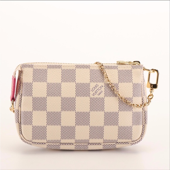 Louis Vuitton Vivienne Christmas Damier Azur Canvas Mini Pochette Accessoires - Picture 4 of 8